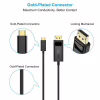 Кабель мультимедійний USB-C to DisplayPort M 1.8m 4K60Hz Choetech (XCP-1801BK) - Image 5