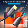 Кабель мультимедийный HDMI M to HDMI F 2.0m V2.0 4K60Hz Vention (AHCBH) - Image 2