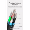 Дата кабель USB 2.0 AM to USB-C 1.5m 3A 18W PVC black Vention (CTHBG) - Image 7