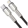 Дата кабель USB-C to Lightning 2.0m Cafule Metal PD 20W black Baseus (CATLJK-B01) - Image 2