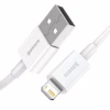 Дата кабель USB 2.0 AM to Lightning 1.5m Superior Fast Charging 2.4A white Baseus (CALYS-B02) - Image 5
