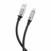 Дата кабель USB 2.0 AM to USB-C 1.0m 6A silicone black XO (NB251_C_Black) - Image 2