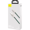 Дата кабель USB 2.0 AM to Lightning 2.0m 2.4A metal green Baseus (CALJK-B06) - Image 5