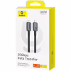 Дата кабель USB-C to USB-C 1.5m 100W USB3.2 20Gb black Baseus (P10318204111-00) - Image 7