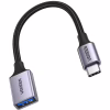 Переходник OTG USB 3.0 AF to USB-C 0.1m US378 black Ugreen (70889) - Image 2