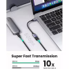 Переходник OTG USB 3.0 AF to USB-C 0.1m US378 black Ugreen (70889) - Image 5