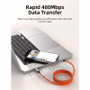 Дата кабель USB-C to USB-C 2.0m PD240W magnetic Cabletime (CA915729) - Image 6