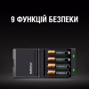 Зарядное устройство для аккумуляторов Duracell CEF27 + 2 rechar AA1300mAh + 2 rechar AAA750mAh (5001374) - Image 5