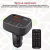FM модулятор Promate SmarTune 2+ BLUETOOTH 5.0 USB QC 3.0 AUX/SD/USB BLACK (smartune-2+.black) - Image 7