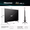 Телевізор Hisense 43A6Q - Image 5
