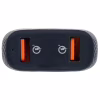 Зарядний пристрій Gembird 2 port 36W QC3.0 (TA-U2QC3-CAR-01) - Image 2