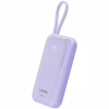 Батарея универсальная Canyon 10000mAh OnPower 101 PD/22.5W built-in cable Purple (CNS-CPB101PU) - Image 2