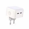 Зарядний пристрій XO QC 3.0 L102 35W/2 USB-C + cable Lightning NB113 White (XO-L102i-WH) - Image 2