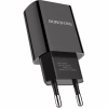 Зарядний пристрій BOROFONE BA20A Sharp USB + cable USB to Micro 5P 10.5W Black (6931474702135) - Image 4