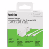 Зарядное устройство Belkin USB-C PD30W PPS + cable USB-C to USB-C 1.0m PVC white (WCA008KQ1MWH-B6) - Image 6