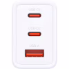 Зарядное устройство D-Link 2xUSB-C + 1xUSB-A 65W GaN white (DCP-651) - Image 2