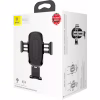 Універсальний автотримач Baseus Gravity Car Mount Air Outlet Version 10W Black (WXYL-01) - Image 6