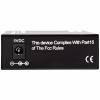 Медиаконвертер RCI 100M, 20km, SC, RJ45, Tx 1550nm, standart size metal case (RCI902W-FE-20-R) - Image 3
