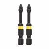 Набір біт DeWALT IMPACT TORSION, ударні, Pozidriv, Pz2, L=57 мм, 2 шт (DT70531T) - Image 2