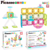 Конструктор Picasso магнітний Tiles Mini Diamond Marble Run Track Set 60 деталей (817338028299) - Image 4