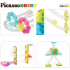 Конструктор Picasso магнітний Tiles Mini Diamond Marble Run Track Set 60 деталей (817338028299) - Image 5