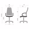 Офисное кресло Аклас Арго New PL TILT Черное (5006) - Image 6