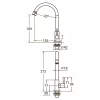 Смеситель AQUATICA KT-1G170P - Image 3