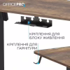 Компьютерный стол OfficePro ODE1470DW Dark Wood/Black (ODE1470DW) - Image 4