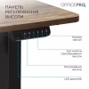 Компьютерный стол OfficePro ODE1470DW Dark Wood/Black (ODE1470DW) - Image 6