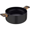 Кастрюля Bergner Earth black, з кришкою 20 см, 2.5 л (BG-32035-BK) - Image 3