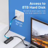 Концентратор Vention USB-C to 3xUSB 2.0+MicroUSB+RJ45 100M Ethernet black (TGOBB) - Image 4