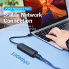 Концентратор Vention USB-C to 3xUSB 2.0+MicroUSB+RJ45 100M Ethernet black (TGOBB) - Image 7