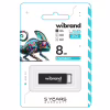 USB флеш накопитель Wibrand 8GB Chameleon Black USB 2.0 (WI2.0/CH8U6B) - Image 2