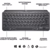 Клавіатура Logitech MX Keys Mini Wireless Illuminated UA Graphite (920-010498) - Image 5