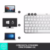 Клавиатура Logitech MX Keys Mini Wireless Illuminated UA Pale Grey (920-010499) - Image 7