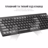 Клавіатура OfficePro SK985B Wireless/Bluetooth Black (SK985B) - Image 4