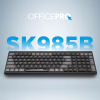 Клавіатура OfficePro SK985B Wireless/Bluetooth Black (SK985B) - Image 7