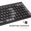 Клавіатура OfficePro SK985B Wireless/Bluetooth Black (SK985B) - Image 9