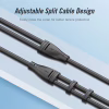 Кабель мультимедійний 3.5mm M to 2x3.5mm F (4pin) Vention (BBVBY) - Image 5
