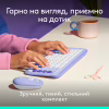 Комплект Logitech POP Icon Combo Bluetooth UA Lilac (920-013078) - Image 3