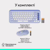 Комплект Logitech POP Icon Combo Bluetooth UA Lilac (920-013078) - Image 9