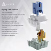 Клавіатура Ajazz AK650 Flying Fish Switch Purple RGB USB/Wireless/Bluetooth UA Purple (AK650-FF-PWB) - Image 9