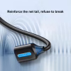Дата кабель USB 2.0 AM/AF 1.5m black Vention (CBIBG) - Image 6
