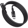 Дата кабель USB-C M/F 1.2m extension U107 black HOCO (6931474789990) - Image 4
