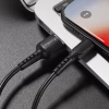 Дата кабель USB 2.0 AM to Lightning 1.0m 2A PVC BX16 black BOROFONE (6957531099512) - Image 5
