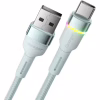 Дата кабель USB 2.0 AM to USB-C 1.0m 3A LED blue Essager (EXCT-XCD03) - Image 2