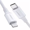 Дата кабель USB-C to Lightning 1.0m 3A US171 white Ugreen (10493) - Image 2