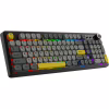 Клавіатура Ajazz AF98 Plus Wireless/Bluetooth/USB UA Black/Grey/Yellow (AF98-PLUS-BGY) - Image 2