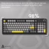 Клавіатура Ajazz AF98 Plus Wireless/Bluetooth/USB UA Black/Grey/Yellow (AF98-PLUS-BGY) - Image 8