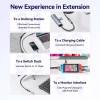 Дата кабель USB-C M/F 1.0m 100W 10Gbps 4K60Hz Vention (TRFBF) - Image 9